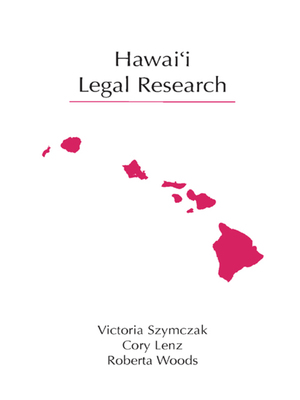 cover image of Hawaiʻi Legal Research